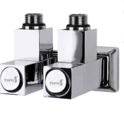 4.0.0201.56.P Комплект кутових кранів з квадр. корпусом