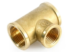 Трійник латунний редукційний General Fittings ВР