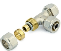 Трійник General Fittings 530010N162000A 16х16х16мм Трійник General Fittings 530010N162000A 16х16х16мм