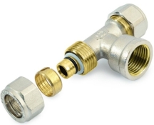 Трійник з внутрішньою різьбою General Fittings 20мм