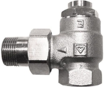 Вентиль запірний HERZ-RL-1-E 1372401 кутовий 1/2" для однотрубних систем Вентиль запірний HERZ-RL-1-E 1372401 кутовий 1/2" для однотрубних систем
