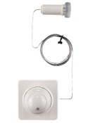 Головка термостатична HERZ Design 1933005 з дистанційним управлінням діапазон 6-28° М28х1.5