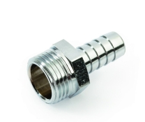 Штуцер General Fittings хром 1/2" ЗР