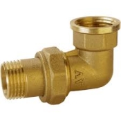 Американка латунна General Fittings кутова ВЗ