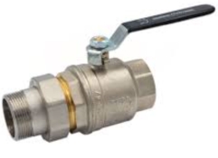 Кран американка повнопрохідний ВЗ з ручкою