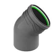 Коліно каналізаційне внутрішнє ASG  HTR ПП 50мм