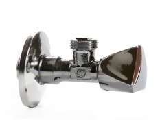 Кран приладовий General Fittings з розеткою та трикутною ручкою 1/2"х1/2" 1400.49 Кран приладовий General Fittings з розеткою та трикутною ручкою 1/2"х1/2" 1400.49