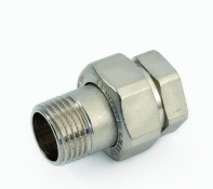 Американка General Fittings пряма нікельована ВЗ