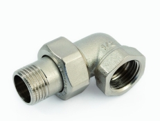 Американка General Fittings кутова нікельована ВЗ