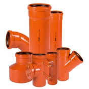 Зовнішня  каналізація з ПВХ