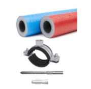 Трубна ізоляція та кріплення для труб