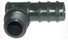 919401600B Коліно з зовн.різьбою 16х1/2" SAB