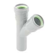 6547823 Трійник ASG HTR  32х32x45° White (уп.35)