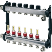 Колектор для опалення TECEfloor  з витратомірами 1"