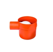 STY-501-3 Корпус трапа з горизонтальним випуском, сухим сифоном