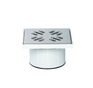 STY-505 Надставка з решіткою з нержавіючої сталі, 150х150 мм