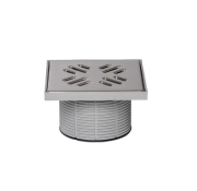 STY-505-SZ Горловина з решіткою з нержавіючої сталі та сірим корпусом
