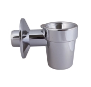 STY-517-1-K Воронка для бойлера, з подвійним кульковим гідрозакривачем, хромована