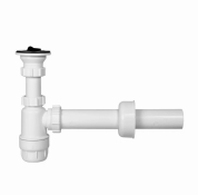 STY-531	Сифон для умивальника з водозливом, відведення DN40