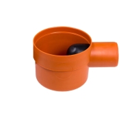 STY-651 Трап для душу (корпус), горизонтальний випуск 50 мм,низький