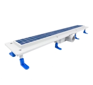 STY-F-100 Душовий канал з  решіткою 1000 мм під плитку з "сухим" сифоном