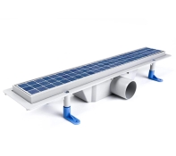 STY-F-50 Душовий канал з  решіткою 500 мм під плитку з "сухим" сифоном