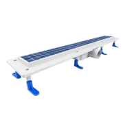 STY-F-80 Душовий канал з  решіткою 800 мм під плитку з "сухим" сифоном