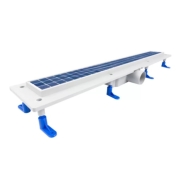 STY-М-90 Душовий канал з полірованою решіткою 900 мм "Медіум"  з "сухим" сифоном