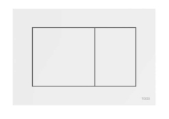 Панель змиву для унітазу TECEnow 9240400 подвійна пластикова біла