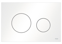 Панель змиву для унітазу TECEloop 9240920 подвійна біла