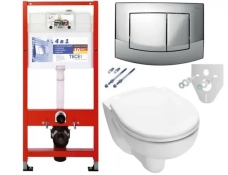 974205UA Комплект ТЕСЕbase 9400005 + Унітаз підвісний ТЕСЕ з кришкою soft-close
