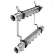 Коллектор для отопления TECE 712551 на 2 контура 3/4" подключение 1"