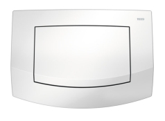 Панель змиву для унітазу TECEambia 9240140 одинарна пластикова біла антибактеріальна