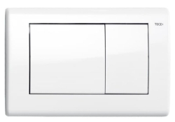 Панель змиву для унітазу TECEplanus 9240324 подвійна біла глянцева