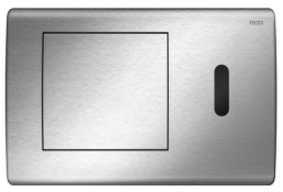 Панель змиву для унітазу TECEplanus 9240350 з ІЧ-сенсором та акумулятором 6v матова нержавіюча сталь