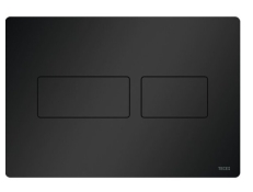 9240416 TECEsolid Панель подвійного змиву для унітазу, чорна матова