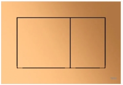 9240419 TECEnow Панель подвійного змиву для унітазу, пластикова,латунь