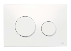 Панель змиву для унітазу TECEloop 9240600 подвійна пластикова біла