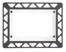 Рамка монтажна TECE 9240646 для панелей зливу 290х220мм біла