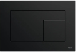 9240732 TECEvelvet Панель подвійного змиву для унітазу, чорна, Nero Ingo