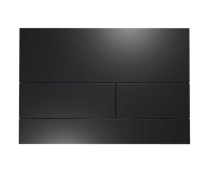 Панель змиву для унітазу TECEsquare II 9240833 подвійна чорна матова