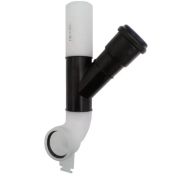 9820127	Відвід вентиляційний DN50 зливної труби модуля ТЕСЕ, правий 45°