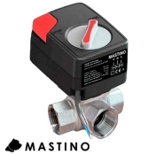 Кран з електроприводом  Mastino PRO (триходовий)  220В 1".