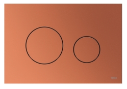 9240937 TECEloop Панель подвійного змиву для унітазу, пластикова, червона бронза