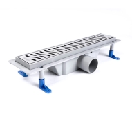 STY-H-50 Душовий канал з полірованими решіткою 500 мм "Гармонія" з "сухим" сифоном