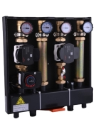 МОДУЛЬ Termojet BOX 2 в теплоізоляції (КМ2) (500*400*150) Підключення до котла: 1" ЗР; Підключення д