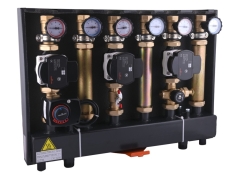 МОДУЛЬ Termojet BOX 3 в теплоізоляції (КМ3) (500*600*150) Підключення до котла: 1" ЗР; Підключення д