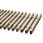 Решітка дерев'яна 380/1250 WR Carrera Сатин