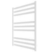 1.137.047815.WM Рушникосушка INOX Чикаго  770х530/500 білий мат