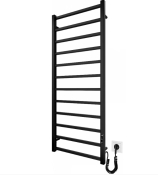 2.2.1704.03.BM Рушникосушка  Токіо-I 1200х500/80 TR К чорний мат